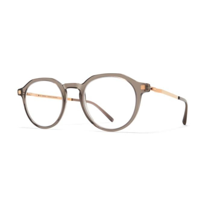 Mykita Taupe Saga Acetate Round Sunglasses