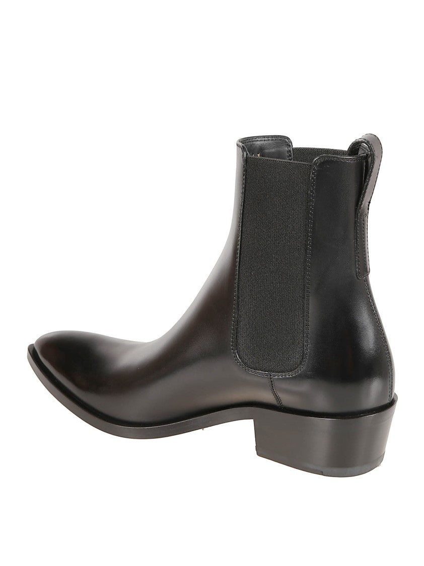 Tom Ford Ankle Chelsea Boots With Side Elastic Panels