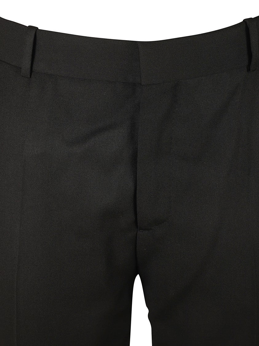 Alexander Mcqueen Tailored Slim-Fit Trousers With Structured Waistband