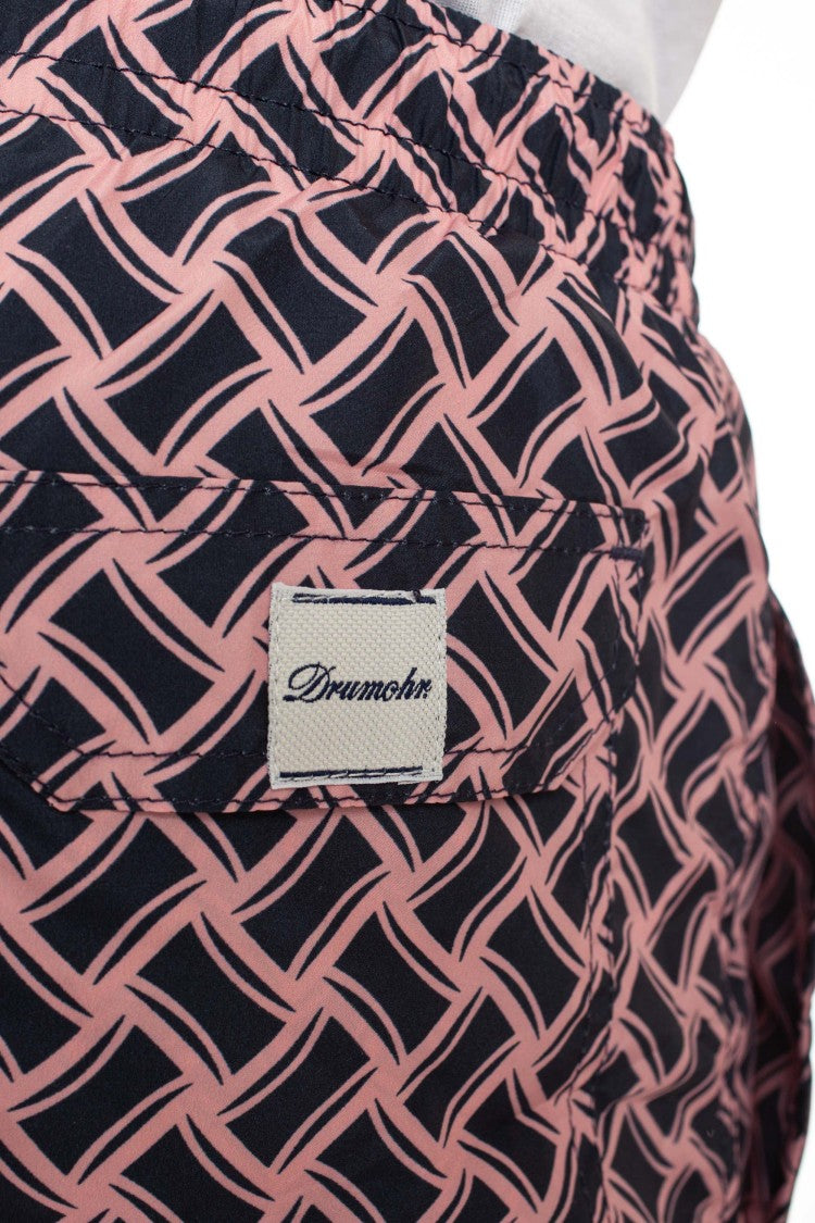 Drumohr Macro Biscottino Quick-Dry Nylon Swimwear