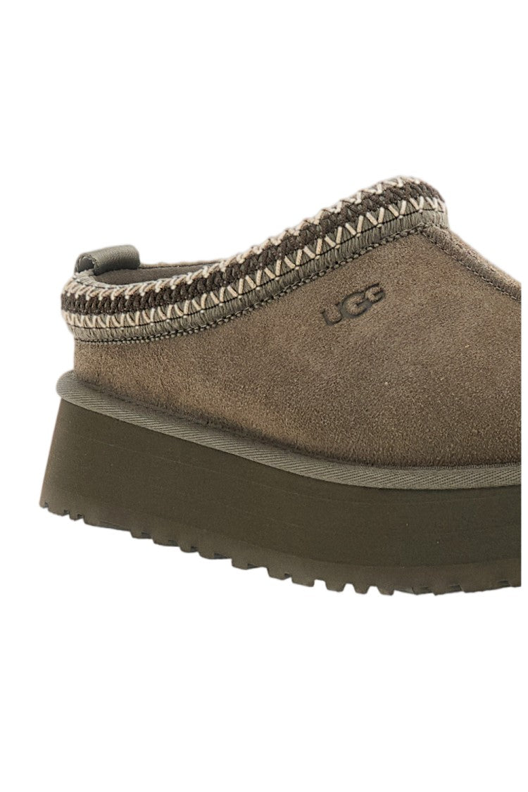 Ugg Grey Tazz Ii Suede Clogs