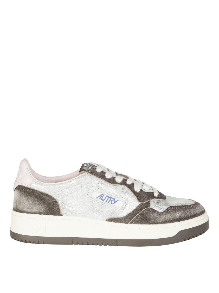 Autry White Low-Top Sneakers