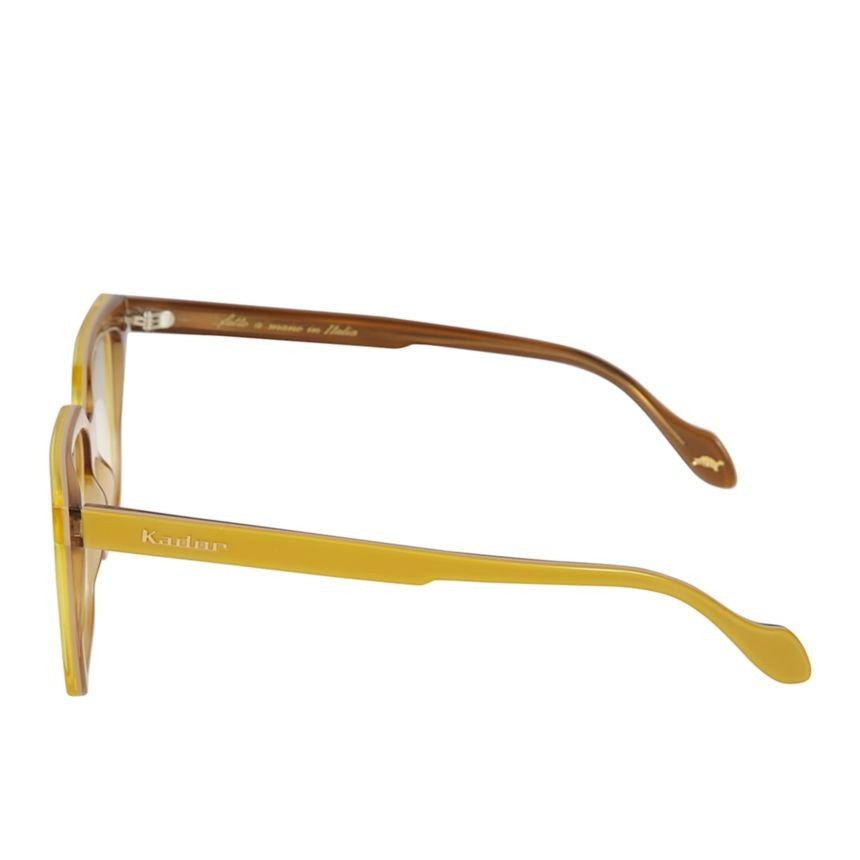 Kador Charlize Light Square Frame Sunglasses With Gradient Arms