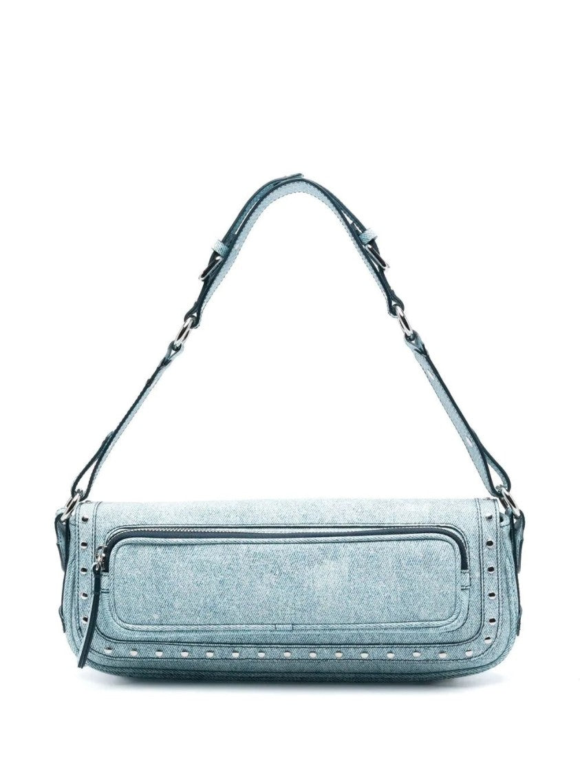 By Far Maddy Denim Handbag
