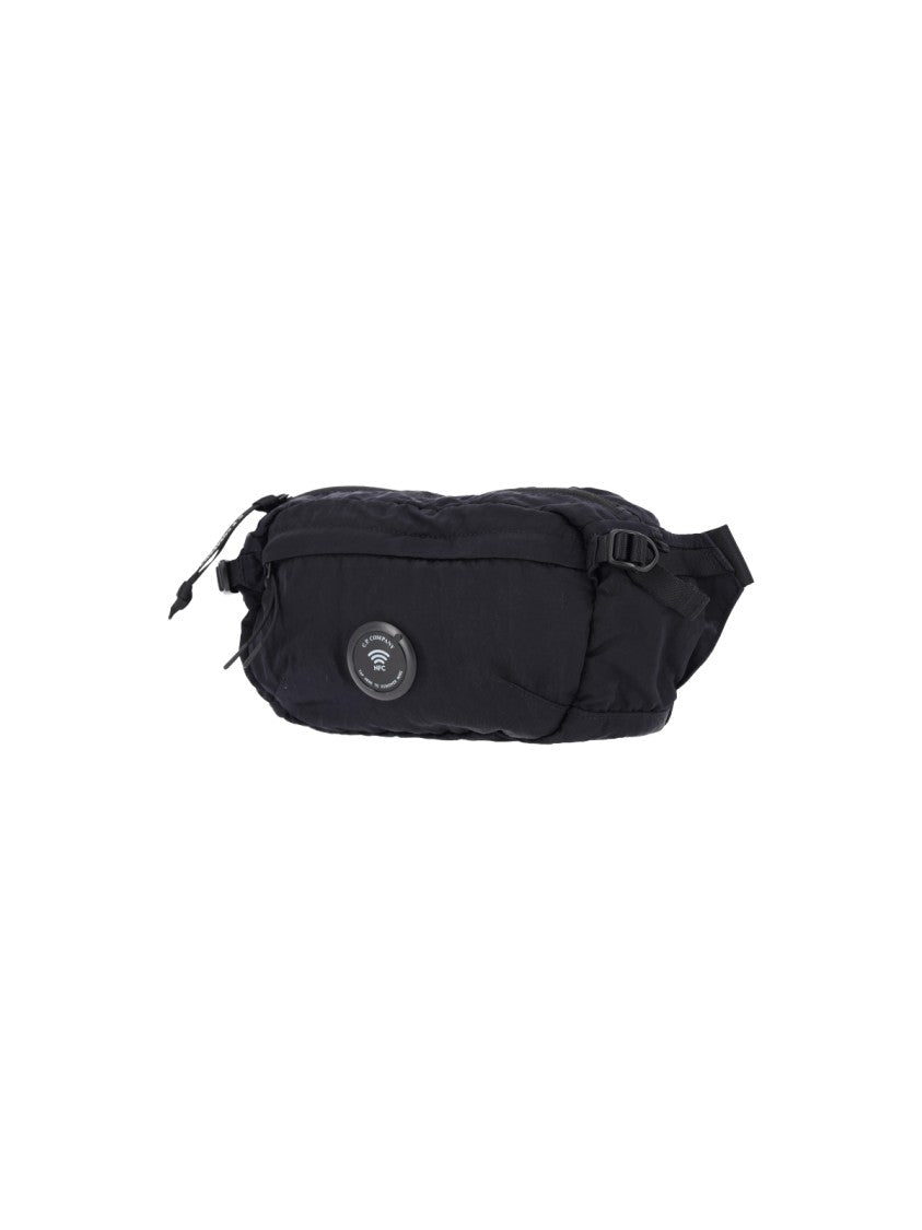 C.P. Company Blue Nylon B Lens Belt Bag