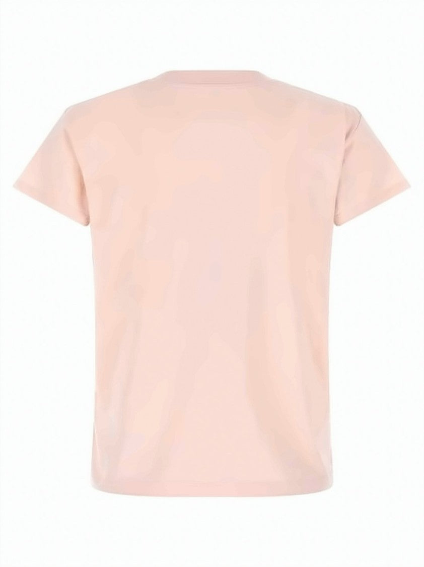 Mm6 By Maison Margiela Pastel Pink Short-Sleeve T-Shirt