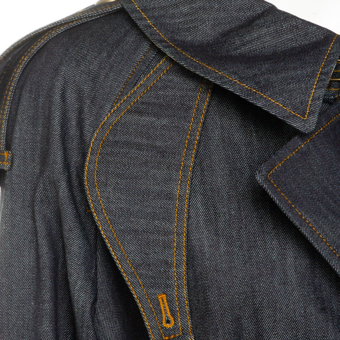 Burberry Dark Cotton Denim Jacket