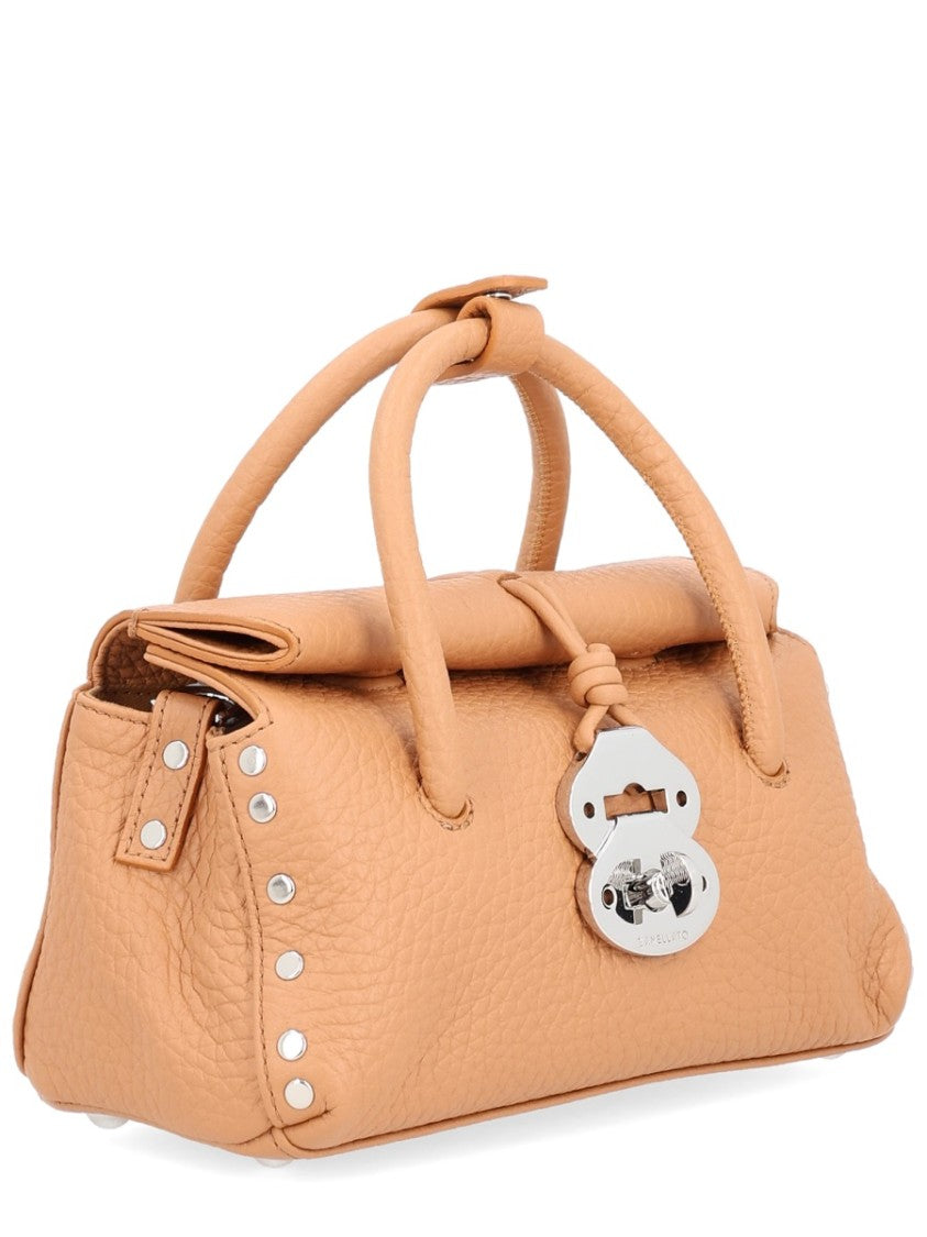 Zanellato Textured Leather Shoulder Bag