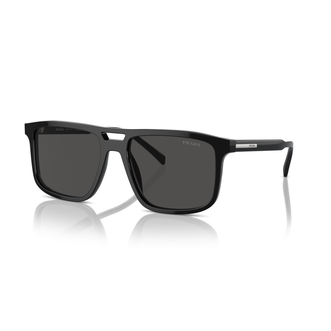 Prada 0Pr A22s Bold Rectangular Acetate Sunglasses