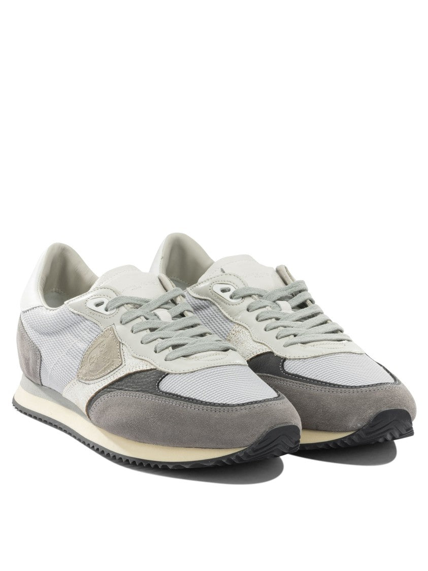 Philippe Model Paris Low-Profile Sneakers With Mesh