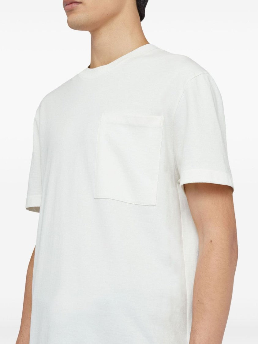 Jil Sander White Cotton T-Shirt