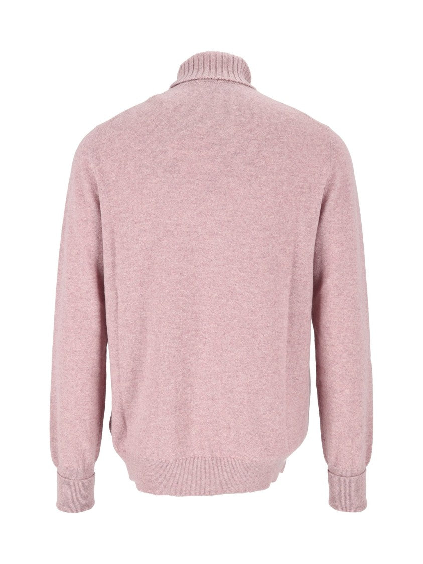 Ballantyne High Turtleneck Cashmere Pullover Sweater