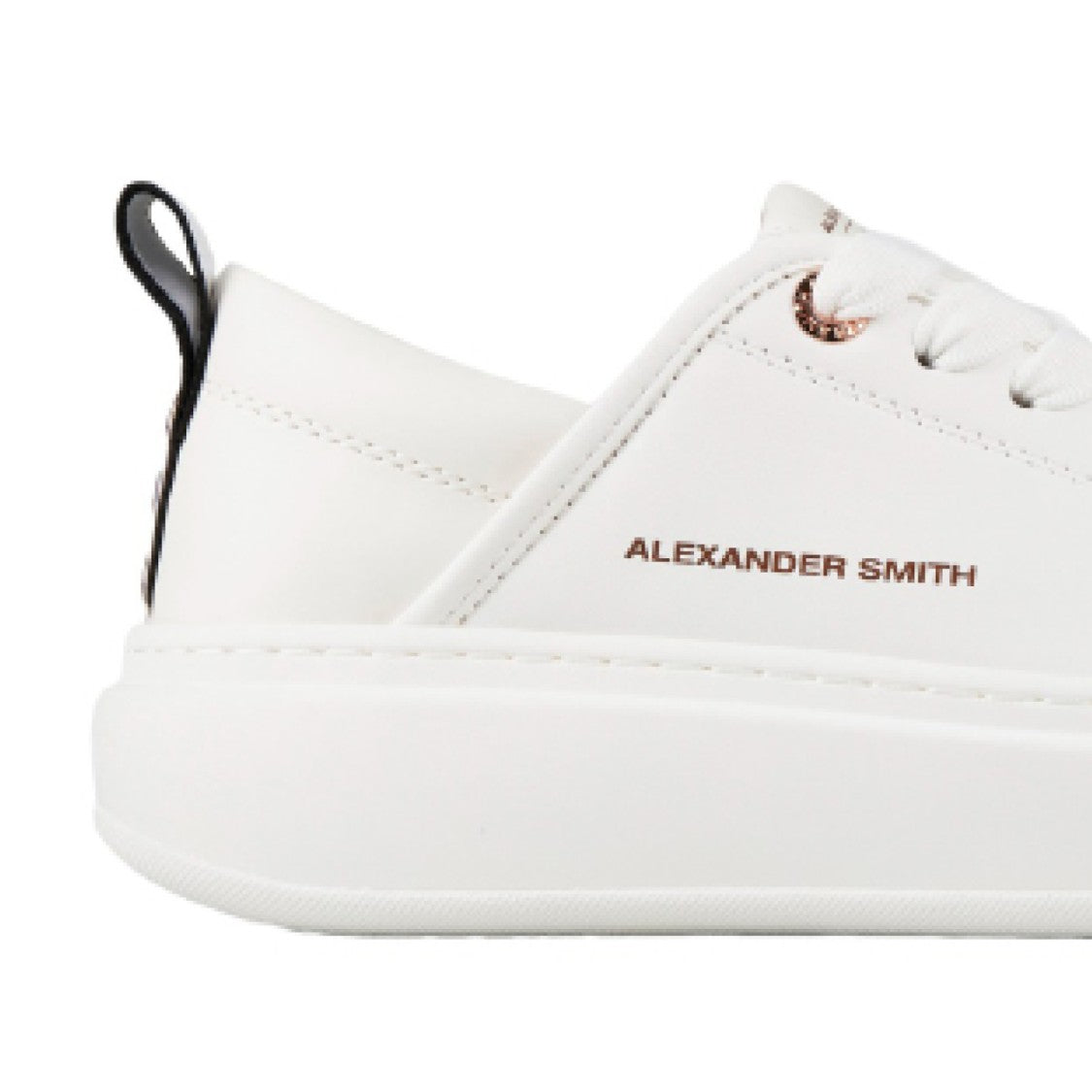 Alexander Smith Ecowembley Sneakers In White Eco Leather