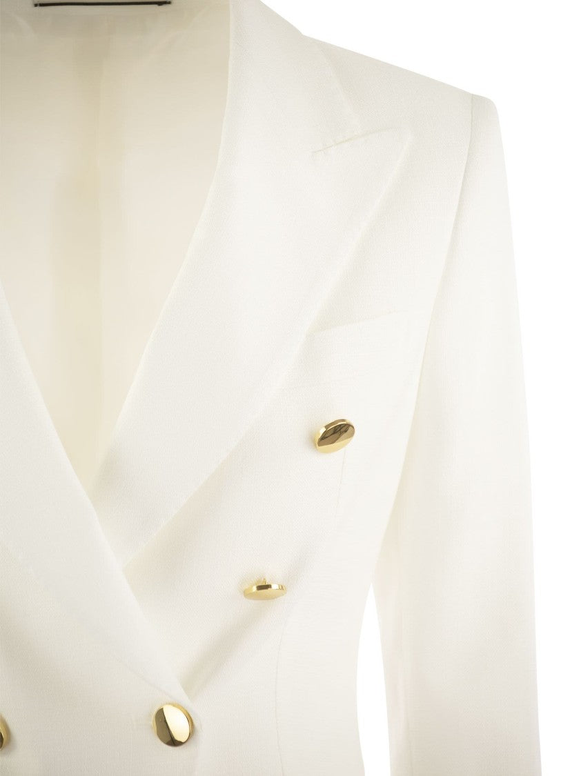 Tagliatore Alicya - Double-Breasted Jersey Blazer