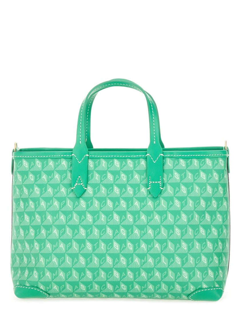 Anya Hindmarch Compact Recycled Canvas Tote Bag With Playful Pattern