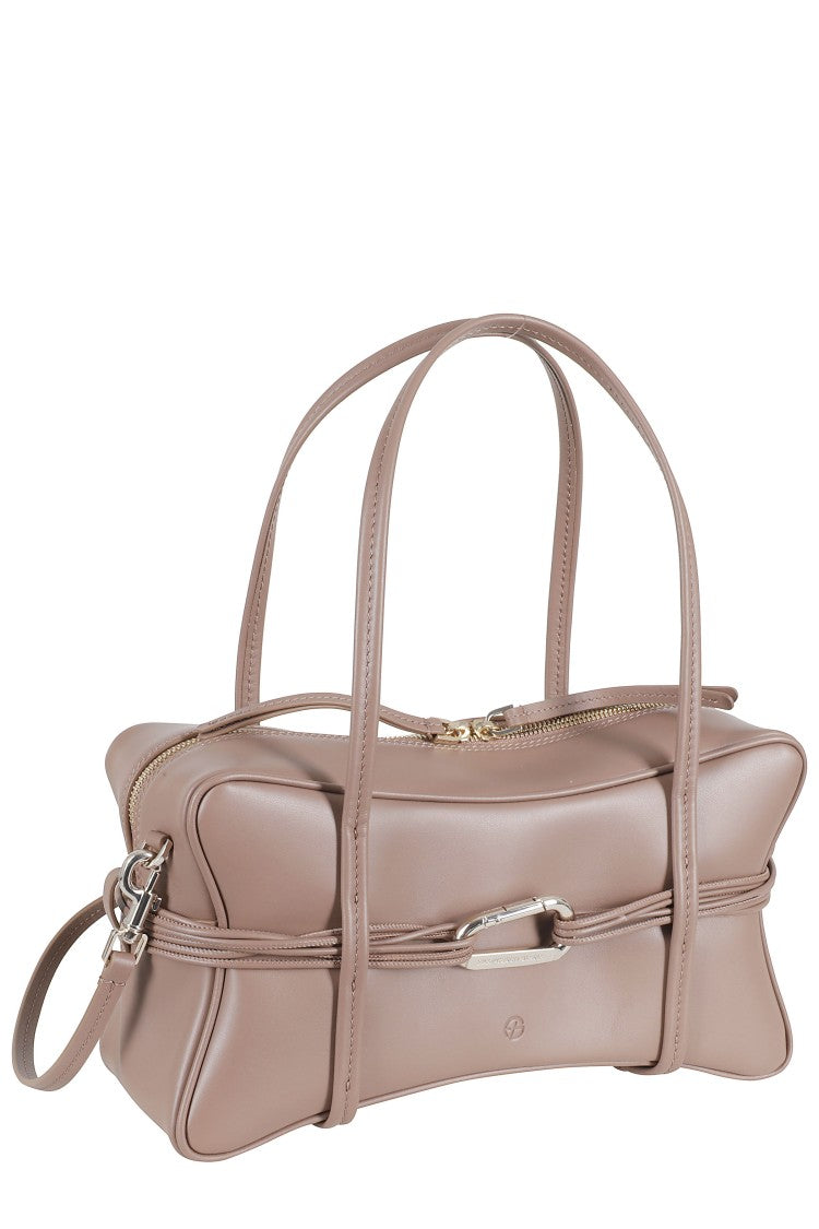 Biasia Mousse Edwige 4Ever Snap-Hook Leather Handbag