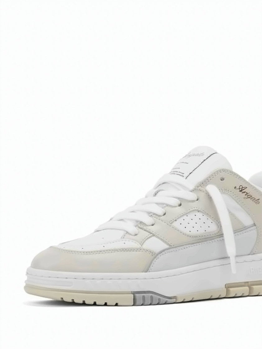 Axel Arigato Layered White Leather And Recycled Polyester Sneakers