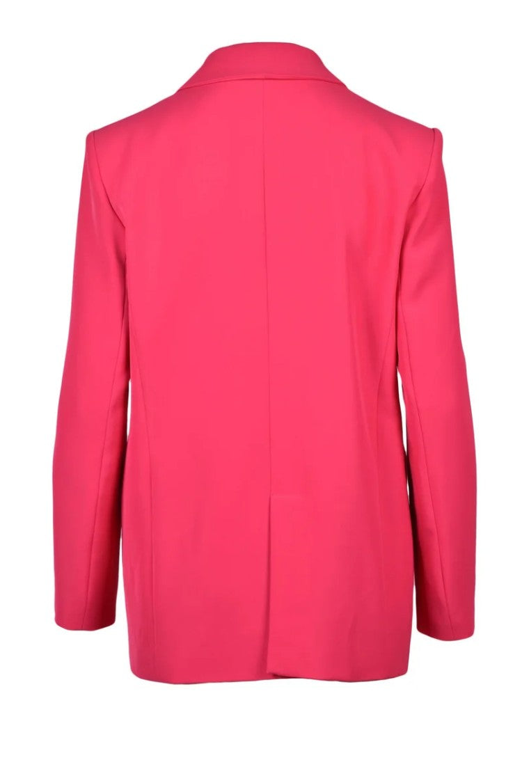 Patrizia Pepe Rounded Jacket - Fuchsia