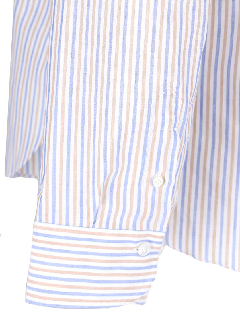 Finamore "Oriana" Oversize Shirt – White
