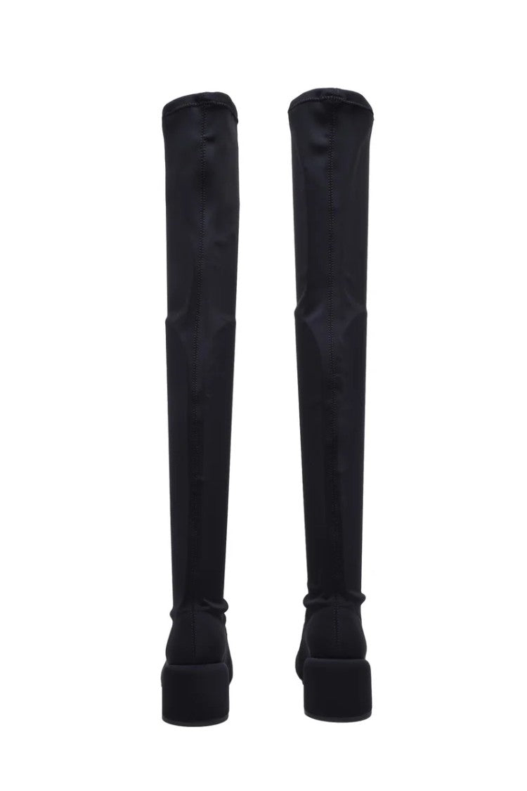 Camper Niki Neoprene Boots - Black
