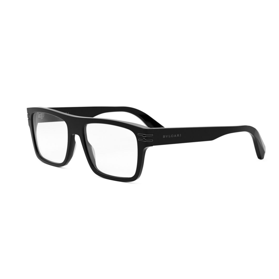 Bulgari Bv50034i Bold Rectangular Frame Eyeglasses