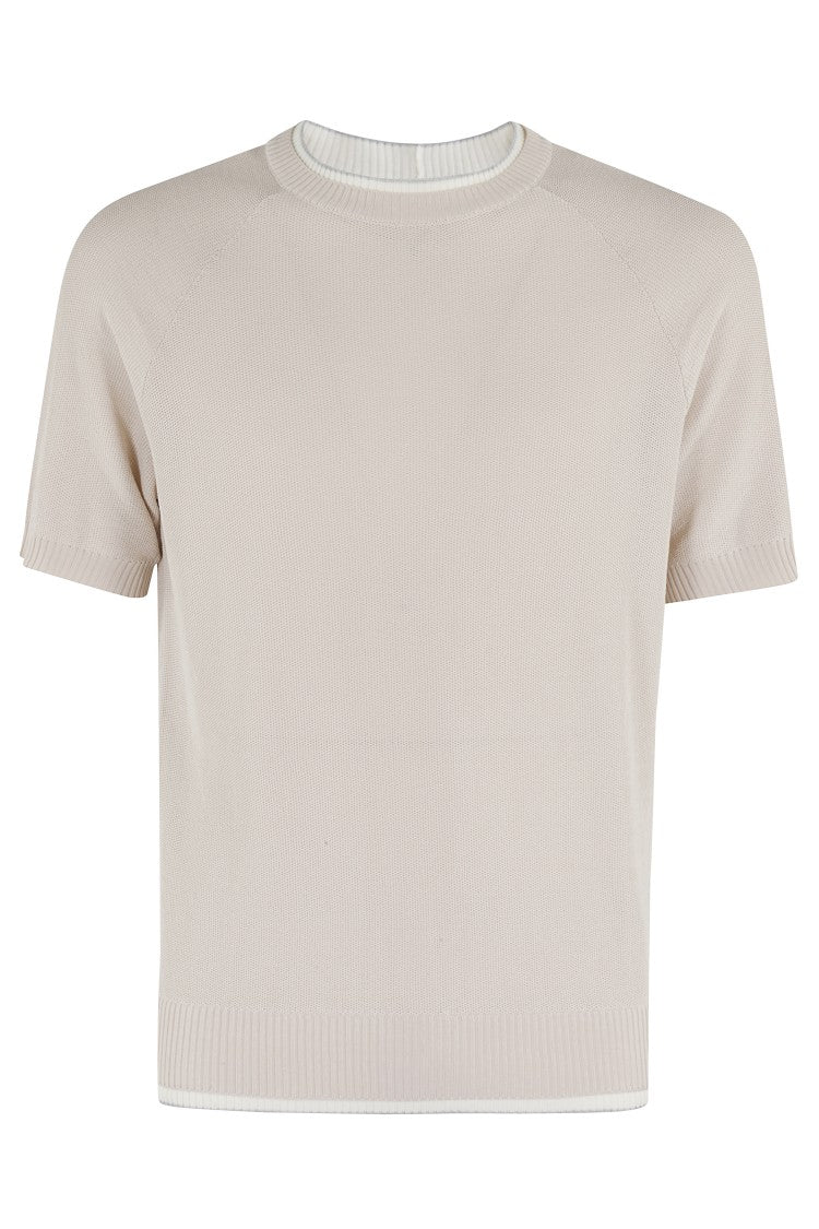 Eleventy Premium Short-Sleeve Knit Jersey