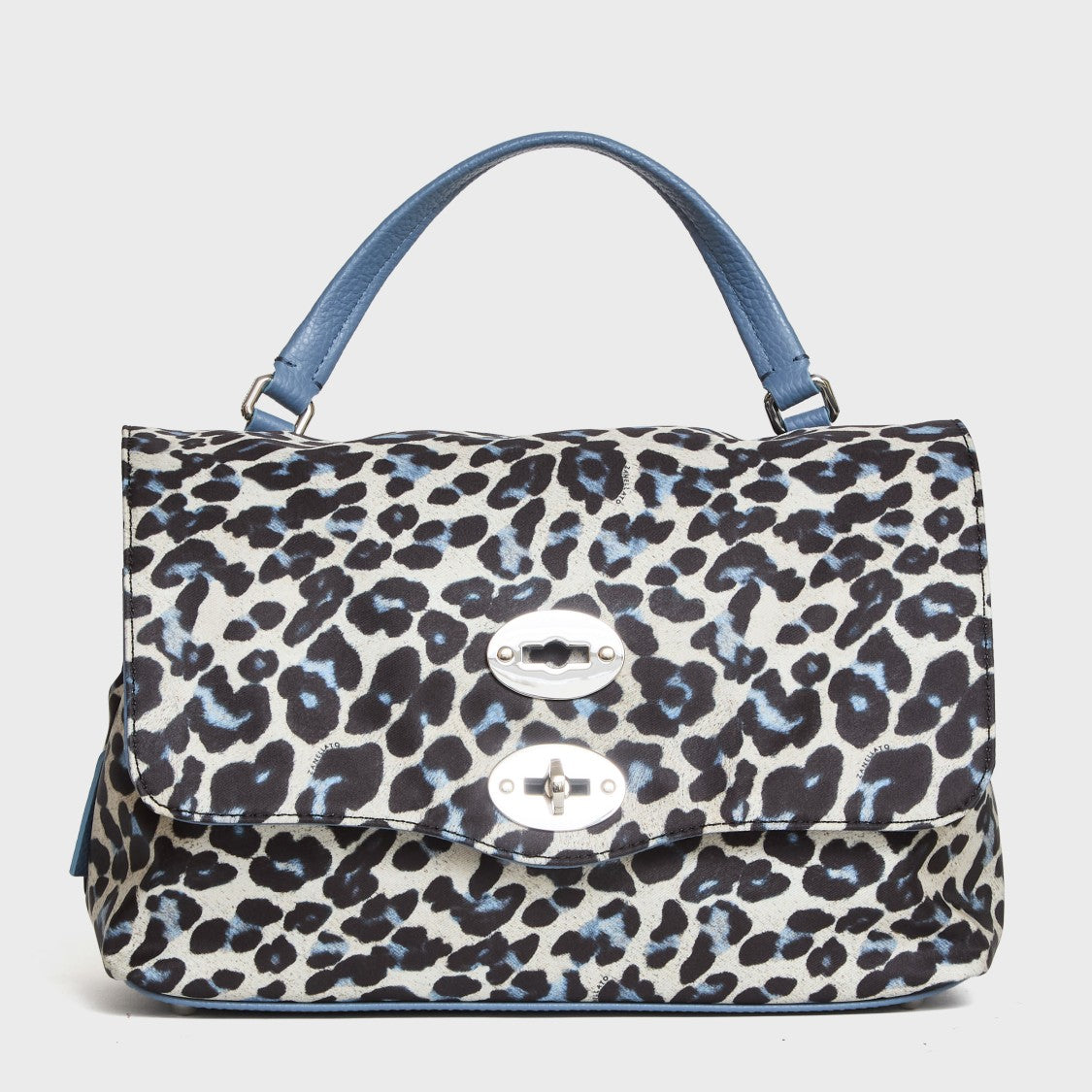 Zanellato Nikel Vitello Leather Baby Postina Handbag