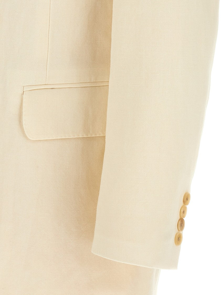 Auralee Double-Breasted Blazer