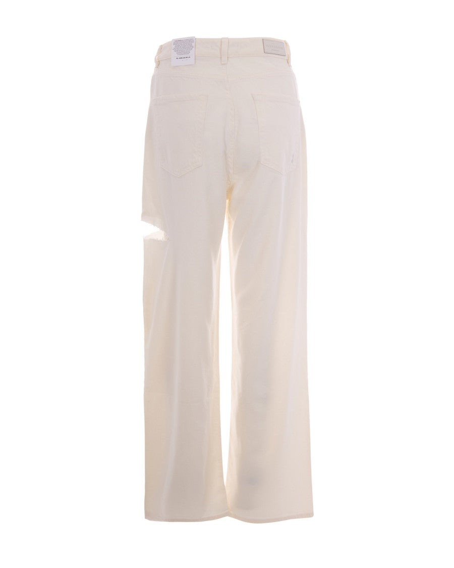 Icon Denim Poppy White Jeans