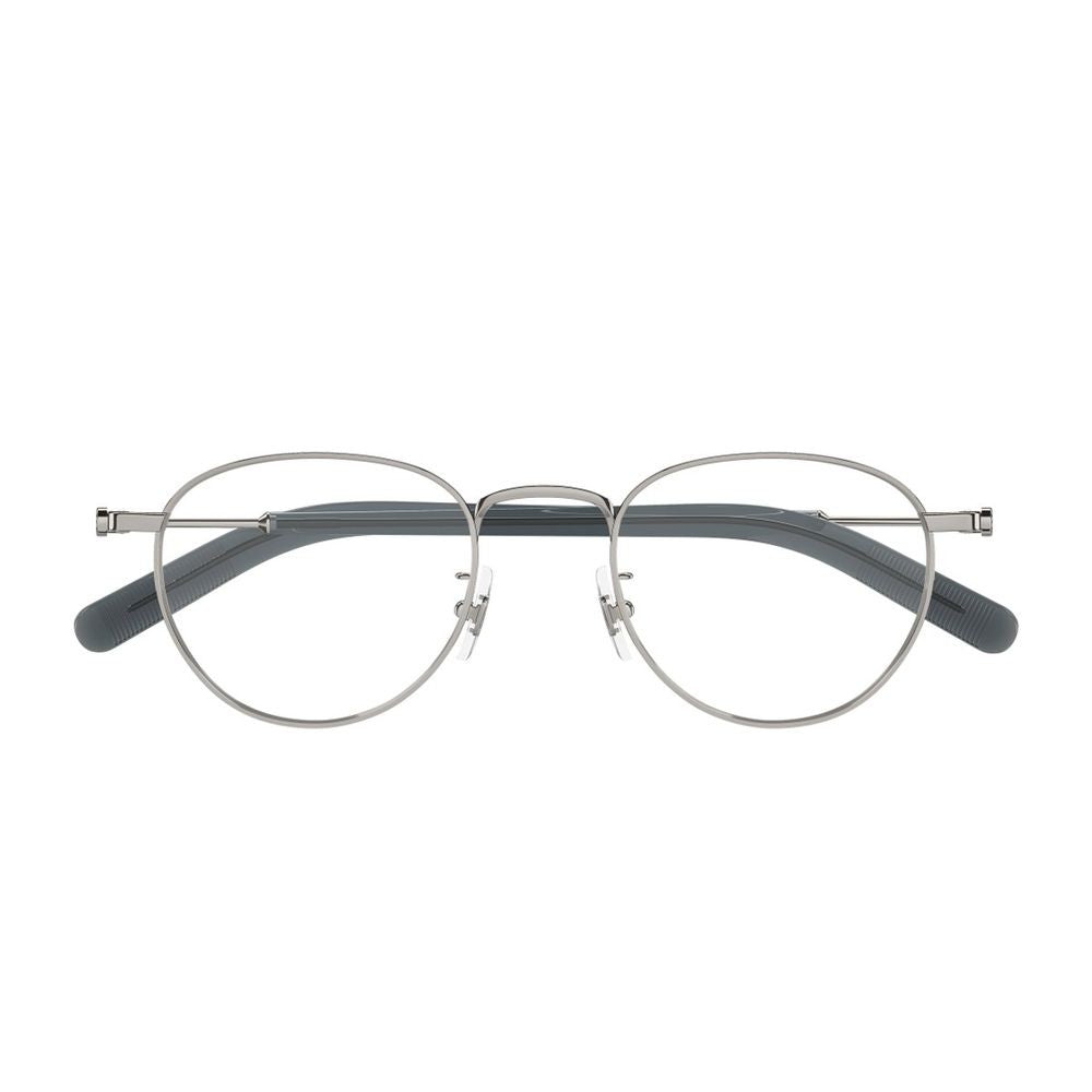 Montblanc Mb0423o Linea Snowcap Phantos-Shaped Silver-Toned Montblanc Sunglasses