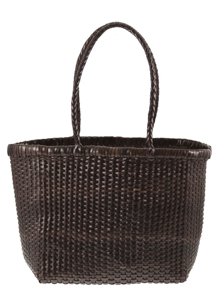 Dragon Weave - Braided Leather Bag S