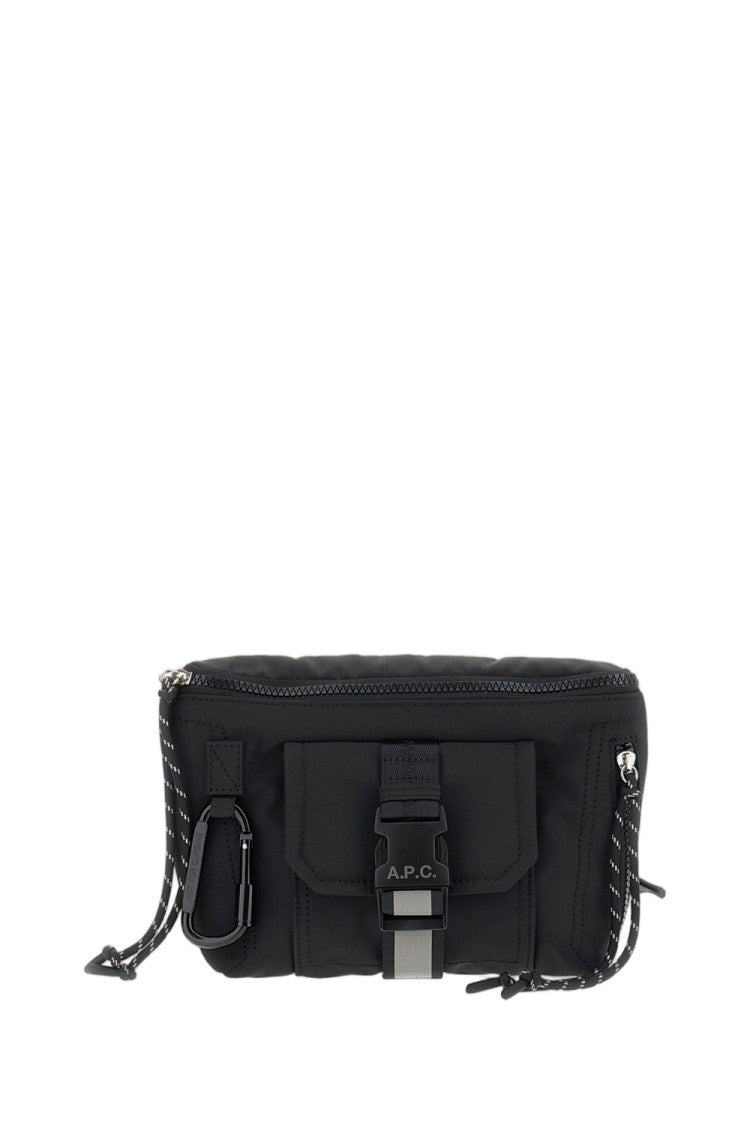 A.P.C. Belt Bag In Durable Technical Ripstop Fabric With Adjustable Belt