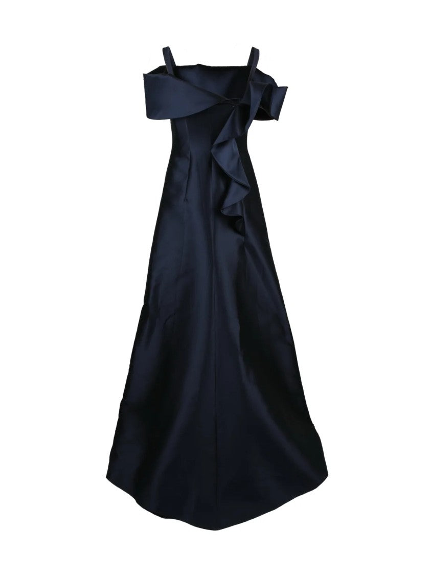 Alberta Ferretti Multicolor Polyester Silk Women Long Dress