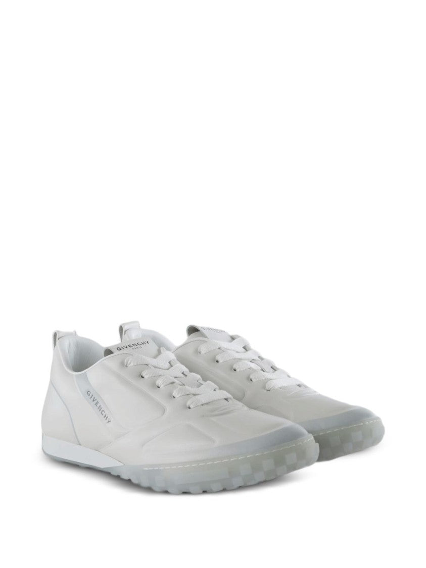 Givenchy Minimalist Lace-Up Translucent Rubber Sole Sneakers