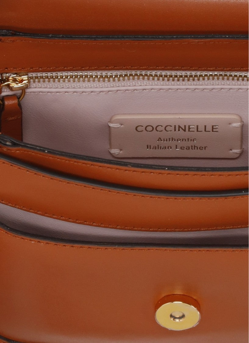 Coccinelle Structured Compact Leather C-Me Small Bag
