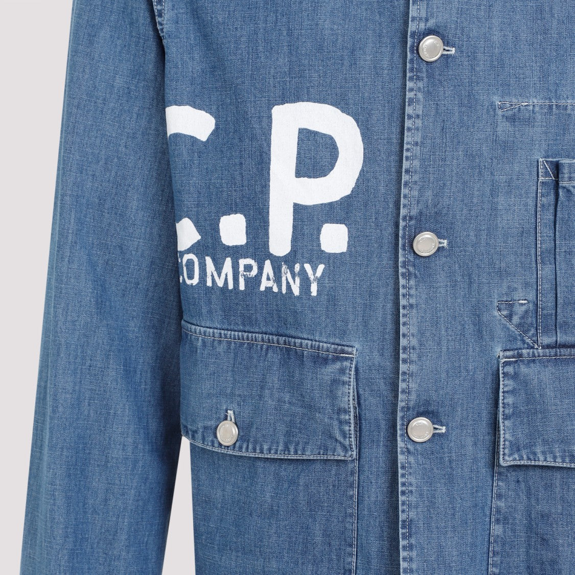 C.P. Company Blue Cotton Jacket