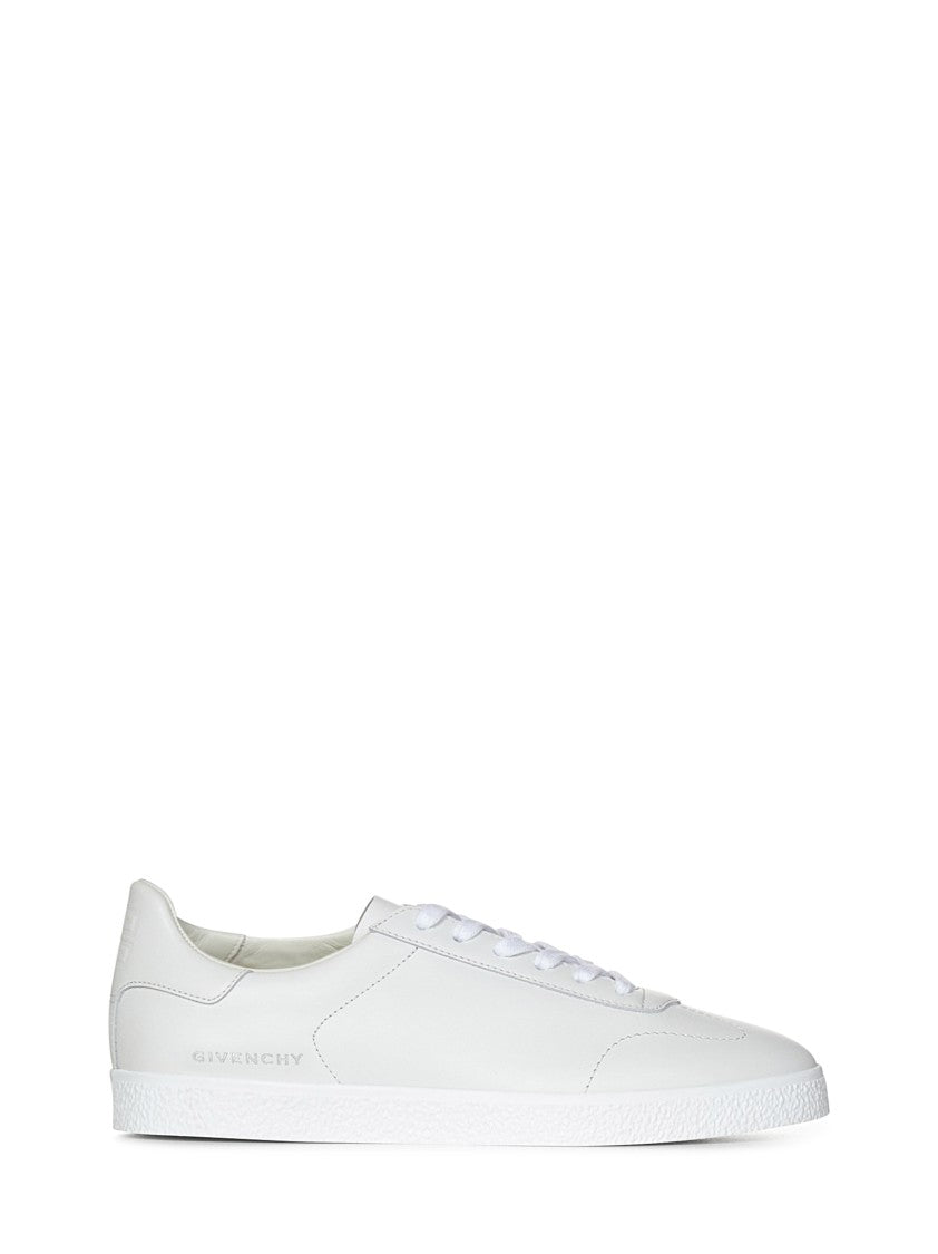 Givenchy Town White Calfs Leather Low-Top Sneakers