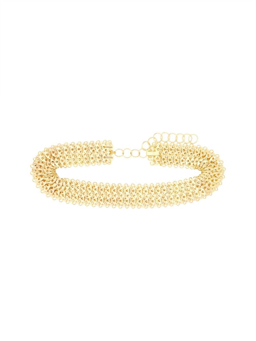 Rabanne 1969 Wide Chainmail Brass Belt