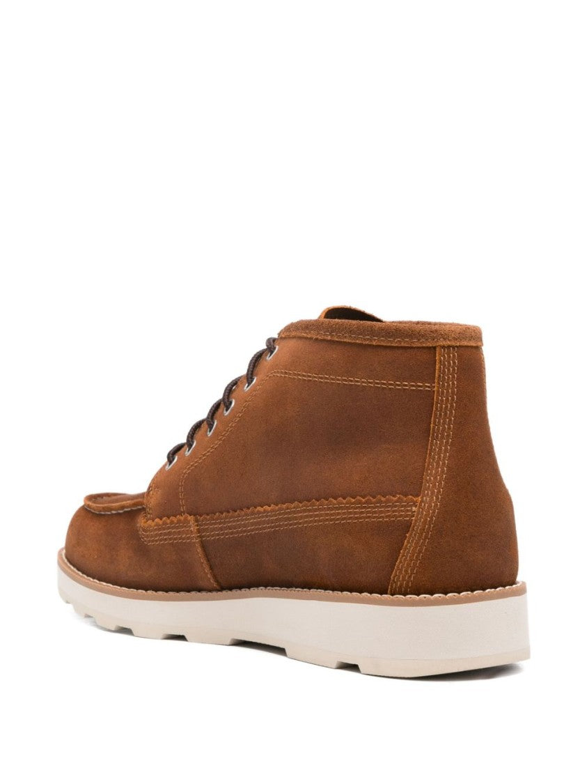 Timberland Brown Leather Ankle Boots