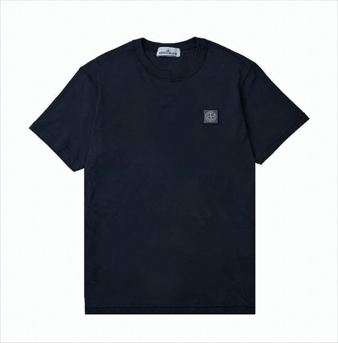 Stone Island Classic Crew Neck Black T-Shirt