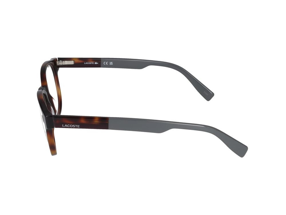 Lacoste Havana L2921 Acetate Round Eyeglasses