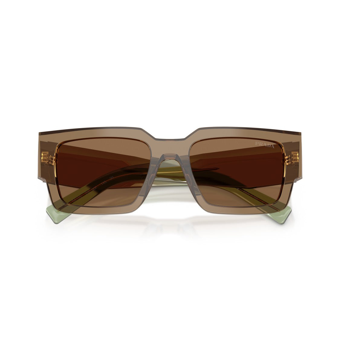Prada 0Pr B17s Oversized Rectangular Acetate Sunglasses