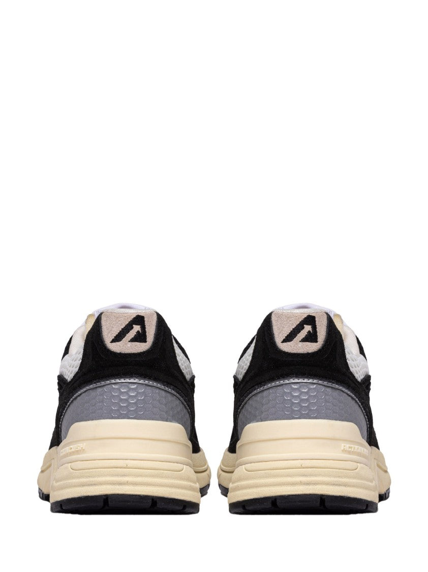Autry Black Suede And Mesh Sneakers