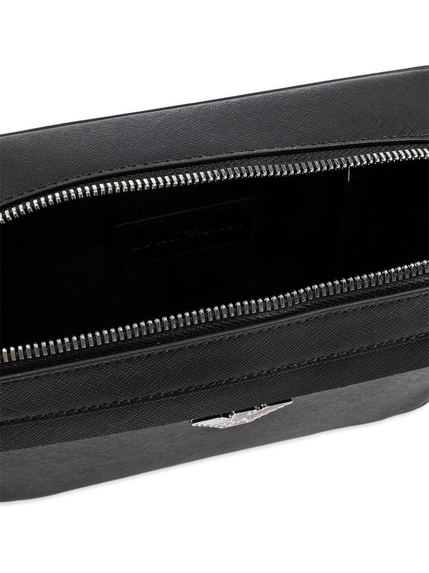 Emporio Armani Crossbody Bag With Smooth Polyurethane