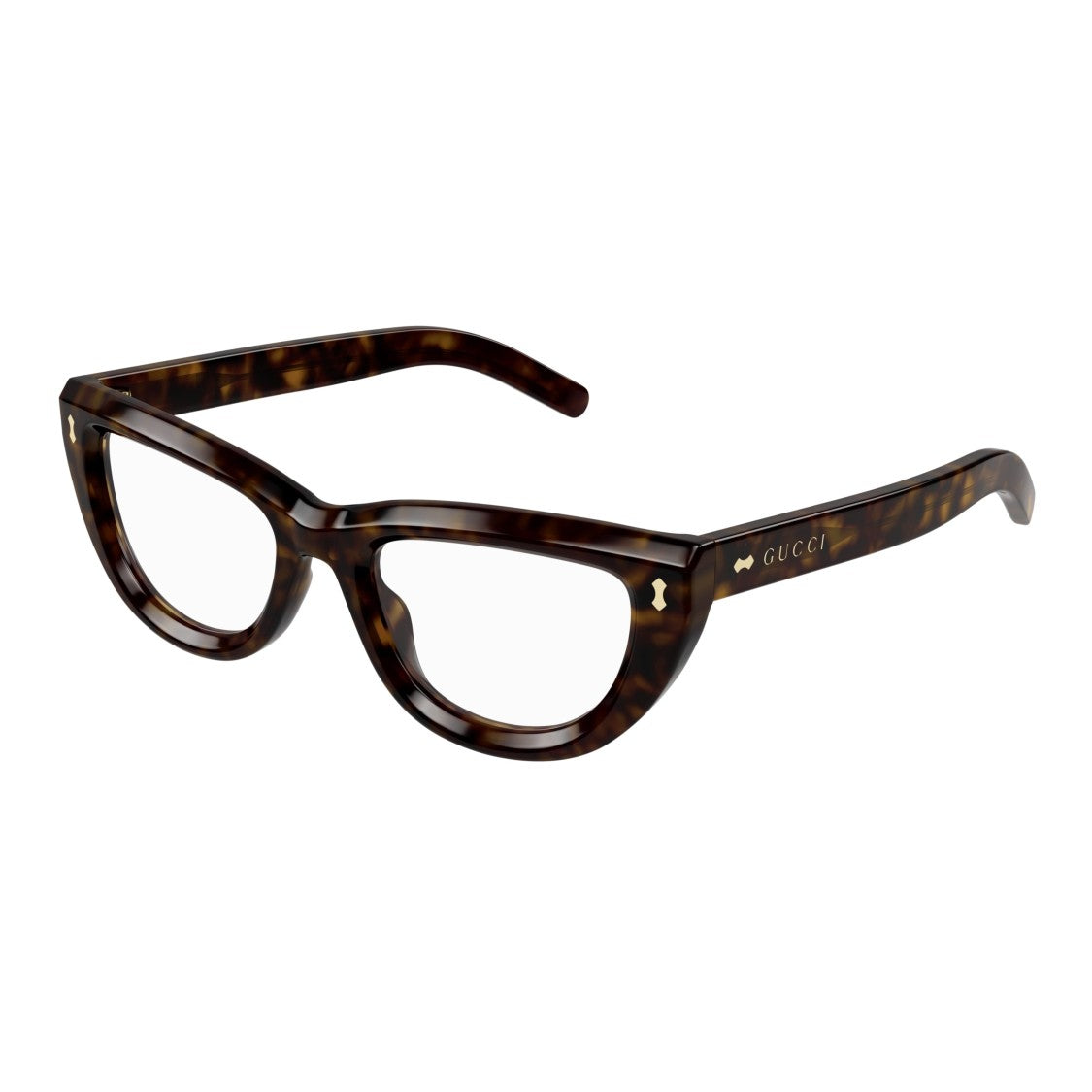 Gucci Gg1521o Tortoiseshell Cat-Eye Eyeglasses