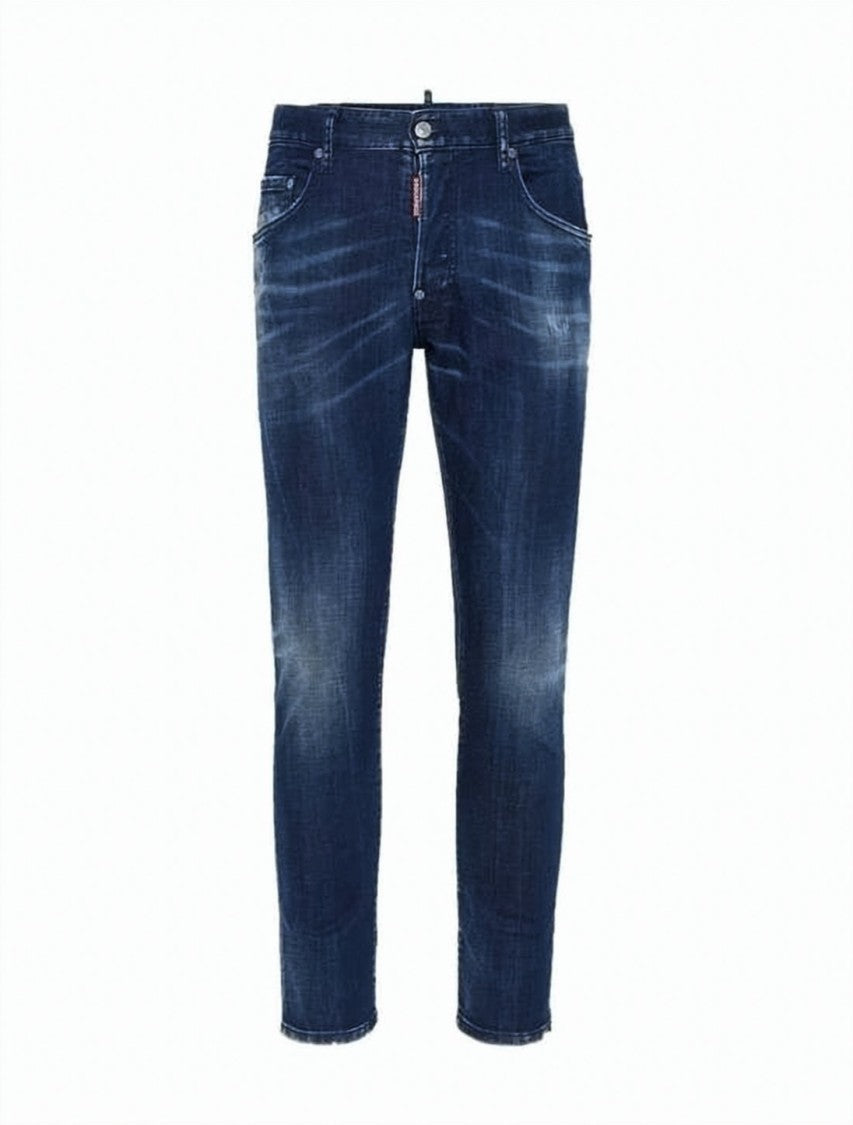 Dsquared2 Slim-Fit Denim Pants With Classic Five-Pocket Design