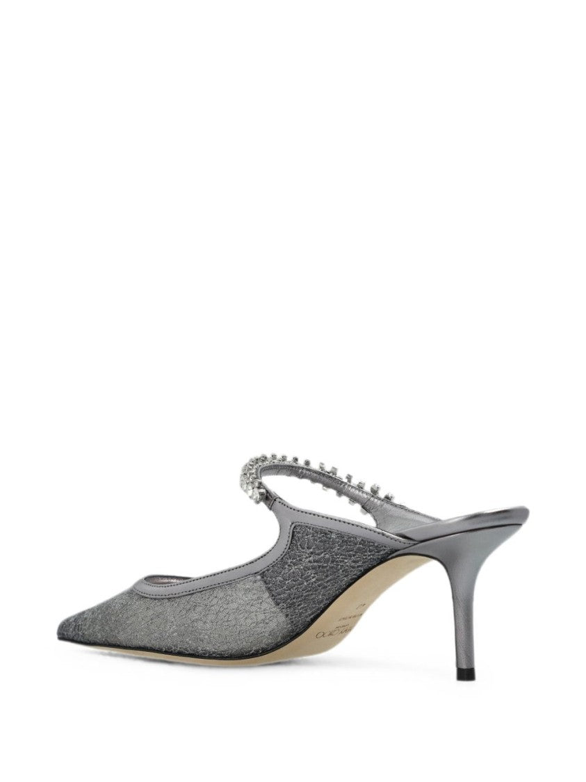 Jimmy Choo Pointed Toe Crystal Pumps