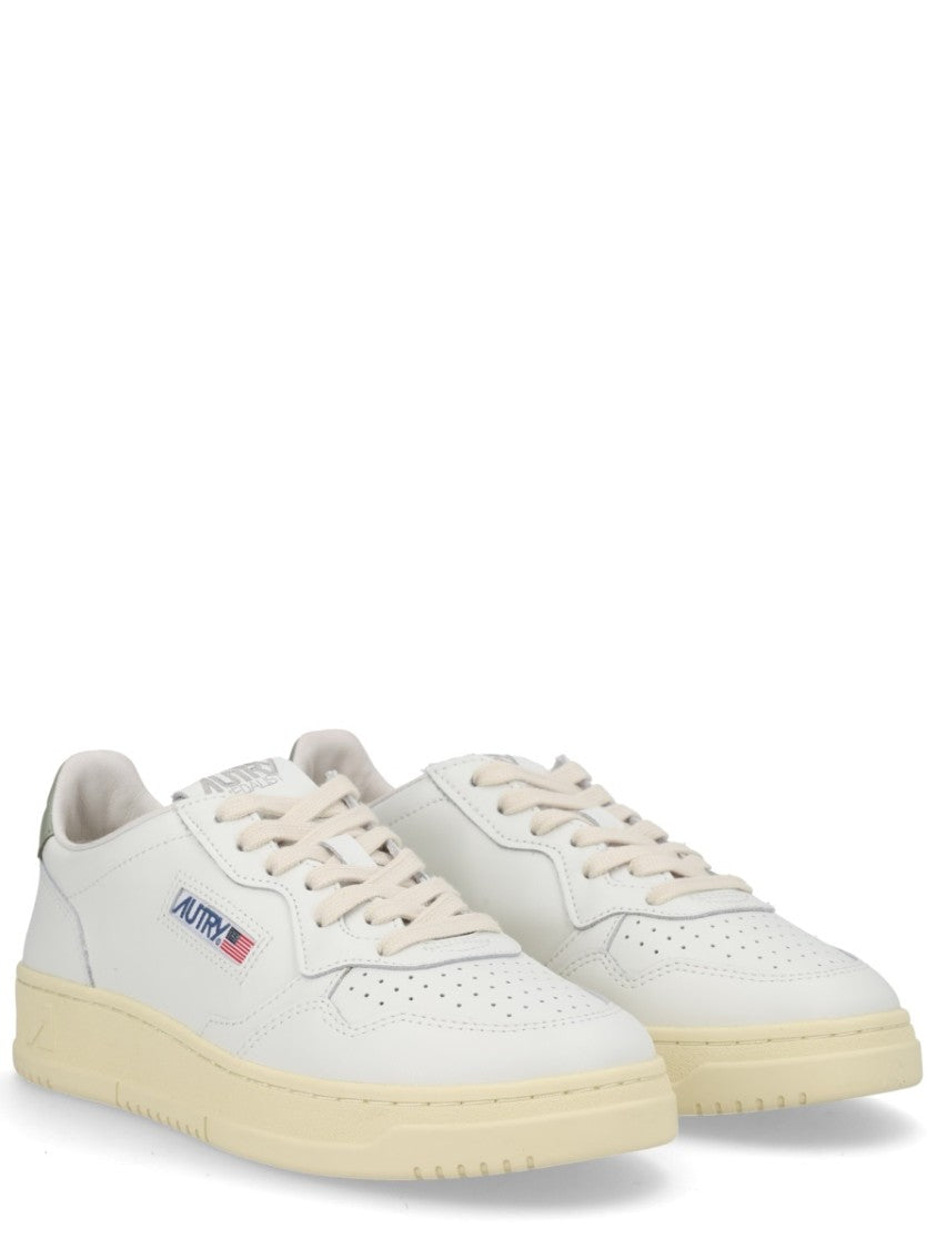 Autry Medalist Low Perforated Suede Overlays Sneakers