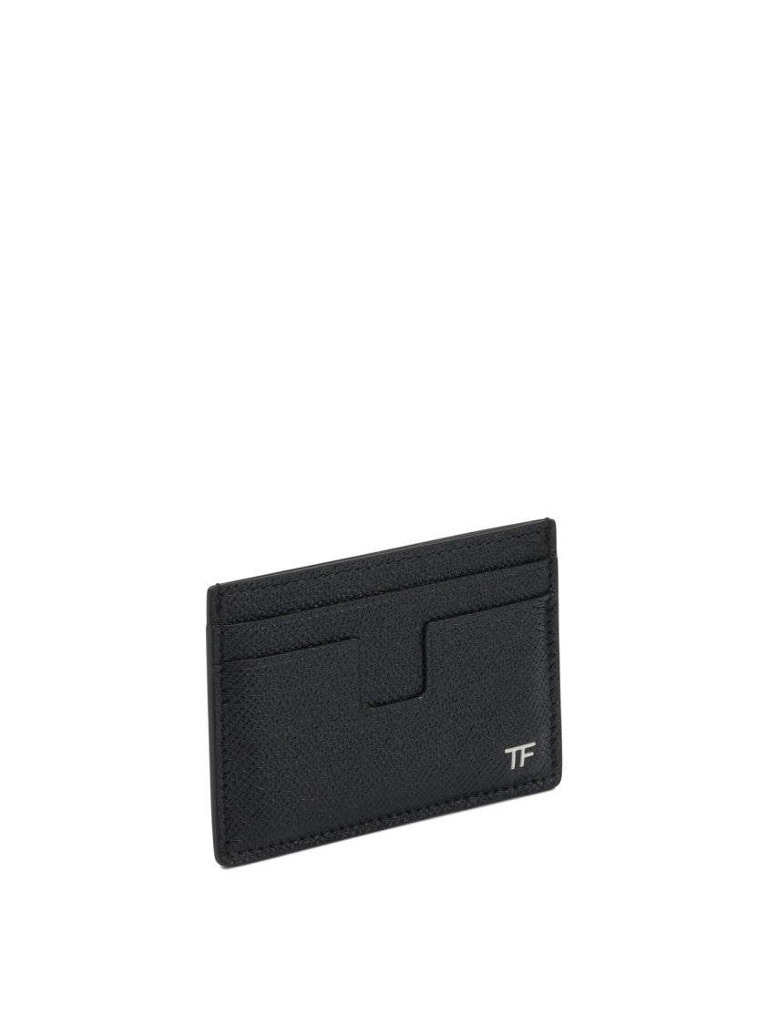 Tom Ford Small Grain Leather Card Holder