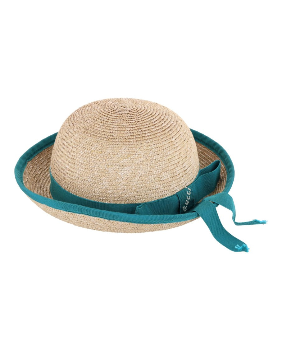 Gucci Bow Straw Hat